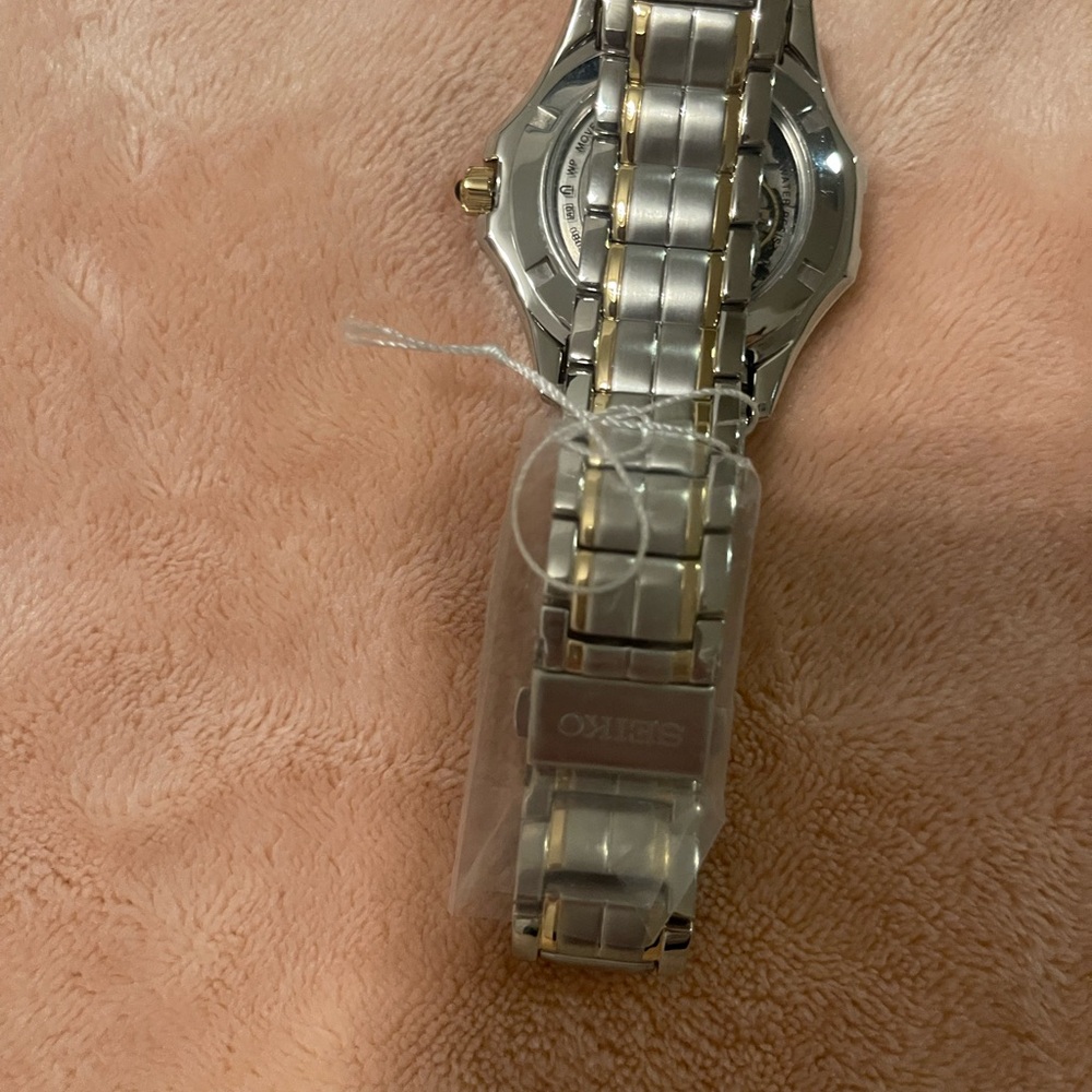 COPY - Seiko SRP318  Men’s Coutura two tone automatic watch - Picture 3 of 6